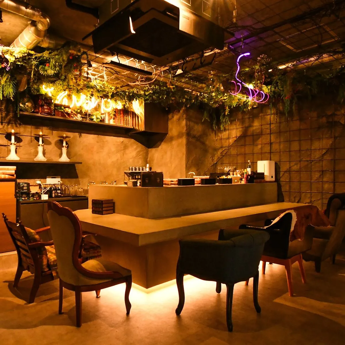 カウンター1名様×5