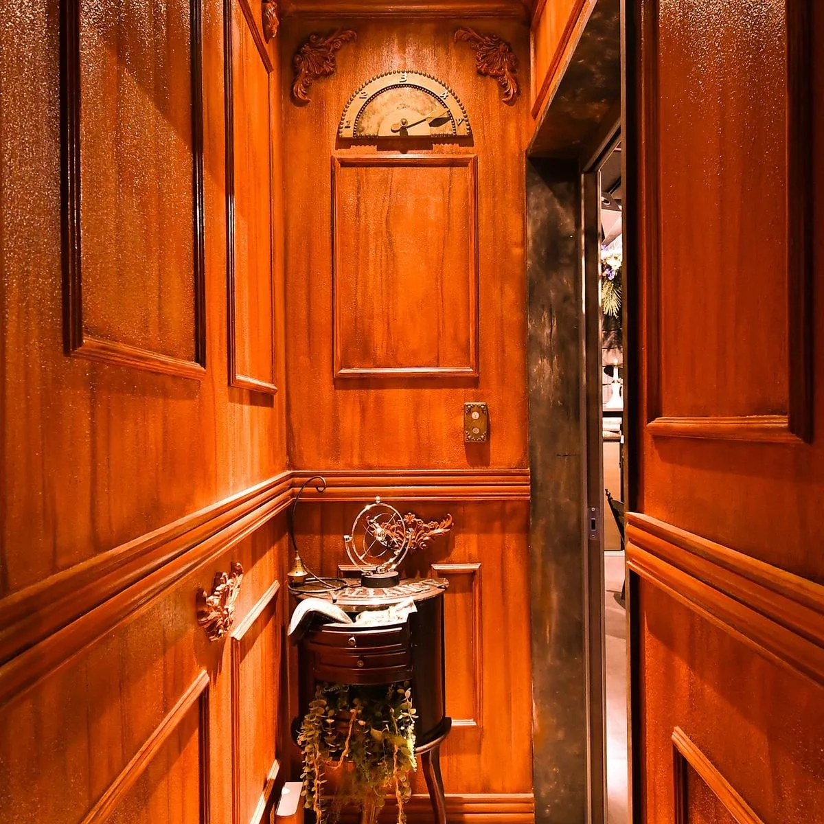 昔のエレベーターを再現