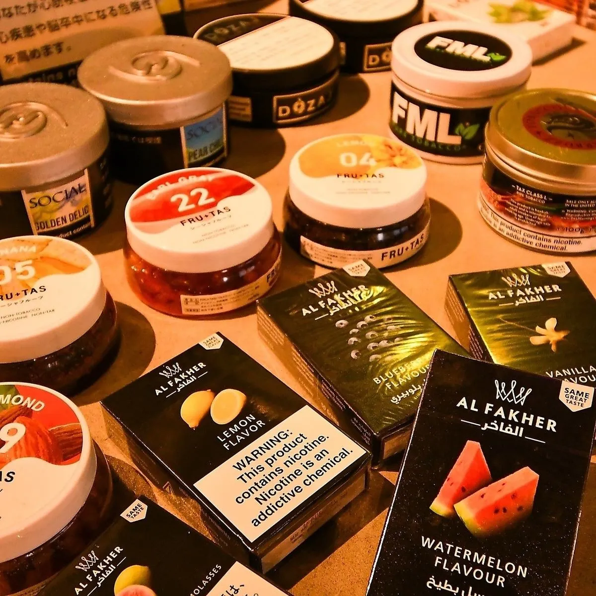 バリエーション豊かなフレーバー